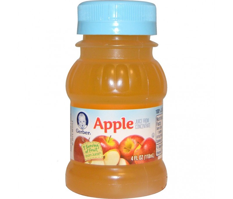 gerber apple juice