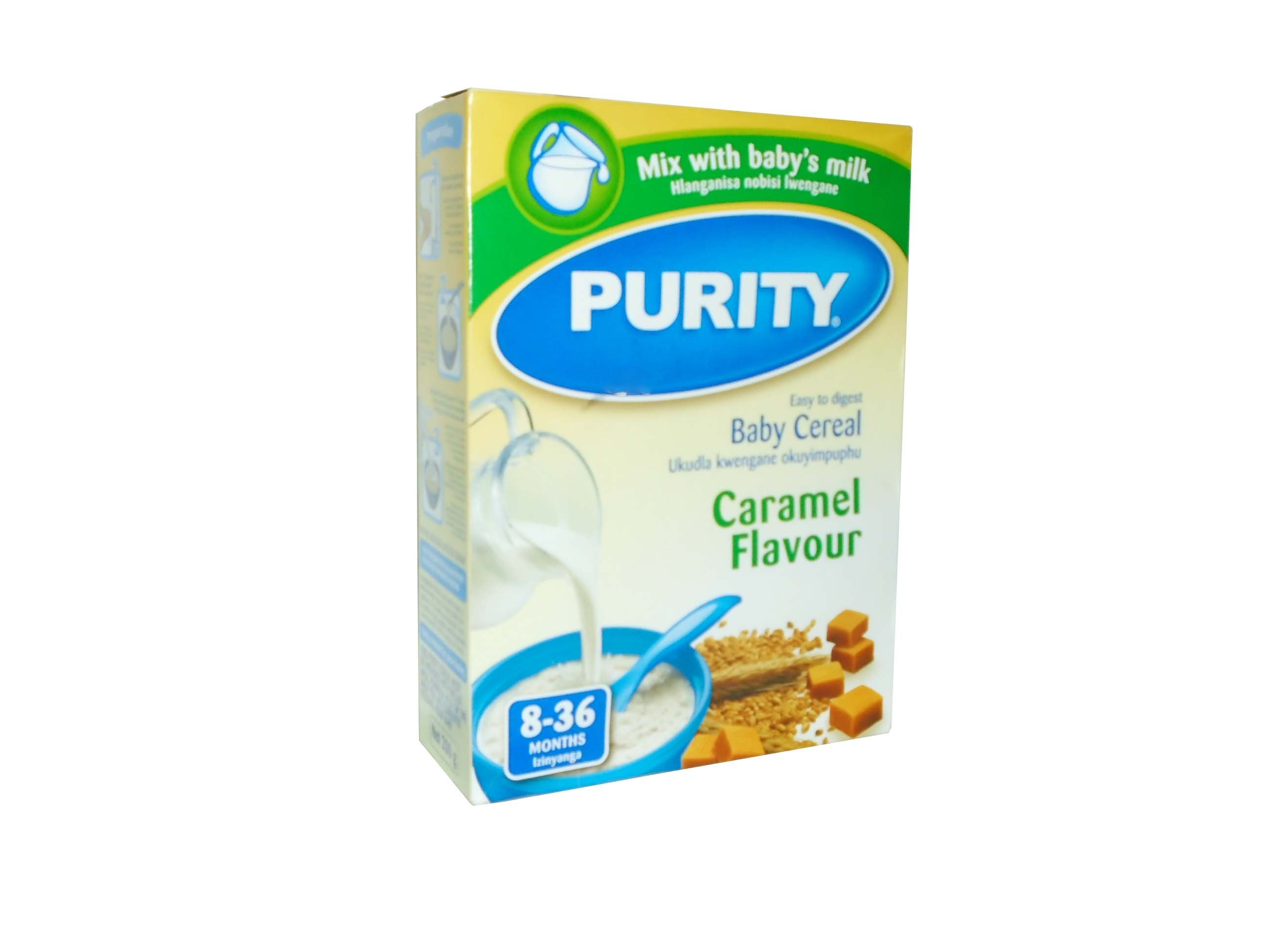 purity rice cereal 4 months