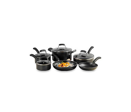 MIKACHI NON-STICK COOKWARE SET X10PCS