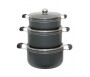 KINELCO STOCK POT SET X3PCS