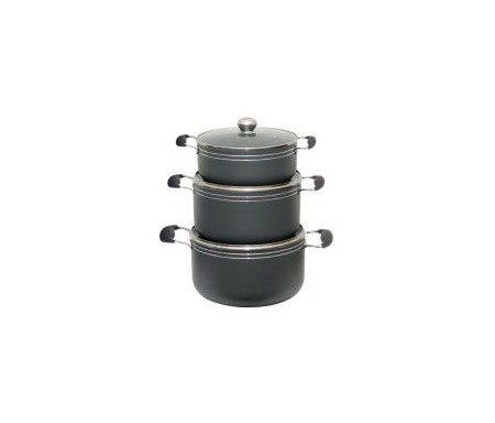 KINELCO STOCK POT SET X3PCS