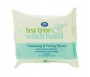 FACIAL CLEANSING WIPES TEA TREE & HAZEL 40PCS