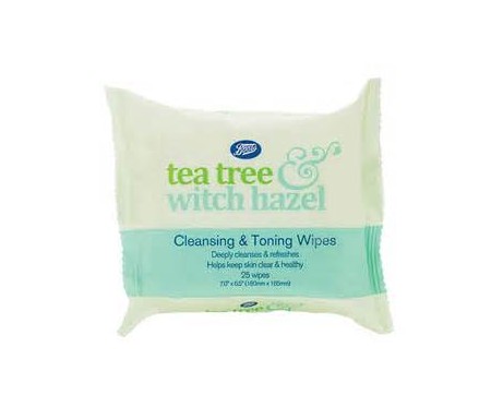 FACIAL CLEANSING WIPES TEA TREE & HAZEL 40PCS