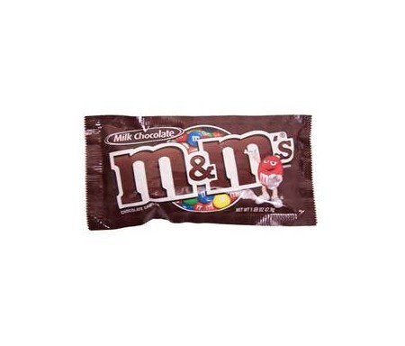 M & M MILK CHOCOLATE CANDIES