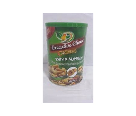 EXECUTIVE CHOICE CASHEWS DRIED ROASTED 250G