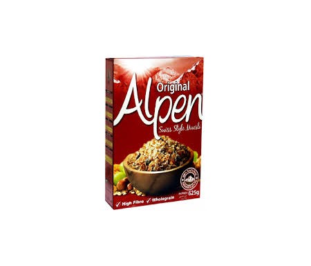 ALPEN ORIGINAL SWISS STYLE MUESLI 625G