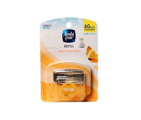 AMBI PUR CAR REFILL SWEET CITRUS & ZEST 20ML