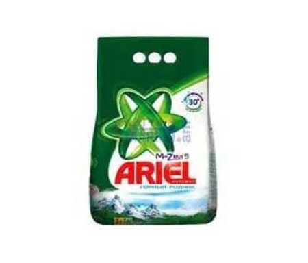 BAG ARIEL DETERGENT 60G X72