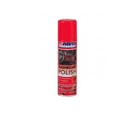 ABRO DASHBOARD POLISH WWITH STRAWBERRY FRESHENER