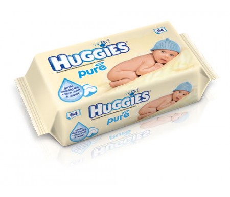 HUGGIES PURE WIPE 64