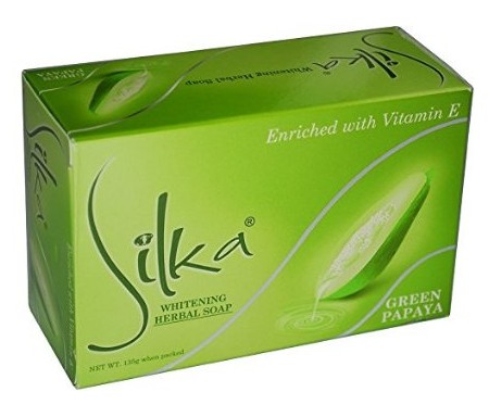 SILKA WHITENING HEBAL PAPAYA 135G