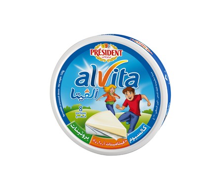 PRESIDENT ALVITA 8 PORTIONS CHEESE