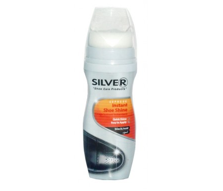 SLIVER INSTANT SHOE SHINE - 75 ML (BLACK)