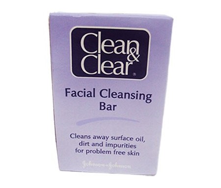 CLEAN & CLEAR FACIAL CLEANSING BAR 75G