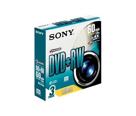 SONY DVD+RW 2.8 GB FOR VIDEO & CAMERA 