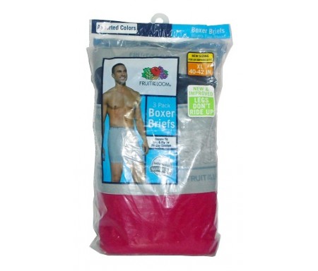 FRUIT OF THE LOOM - 3 BOXERS BRIEFS (XL)