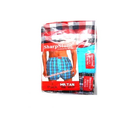 SHARPSTONE 3 PACK BOXERS (XL)