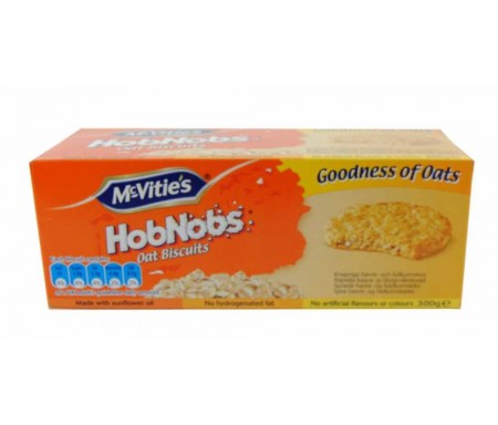 MCVITIES - HOBNOBS OATS BISCUITS - 300G