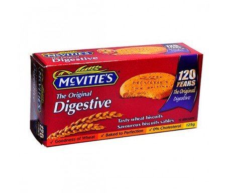 MCVITIES DIGESTIVE - THE ORIGINAL 125G