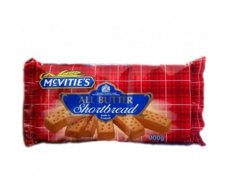 MCVITIES ALL BUTTER SHORTBREAD - 100G