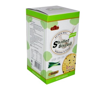 PAPA HUT (VEGETARIAN) SHALLOT BISCUIT- 3 X 7PCS - 200G