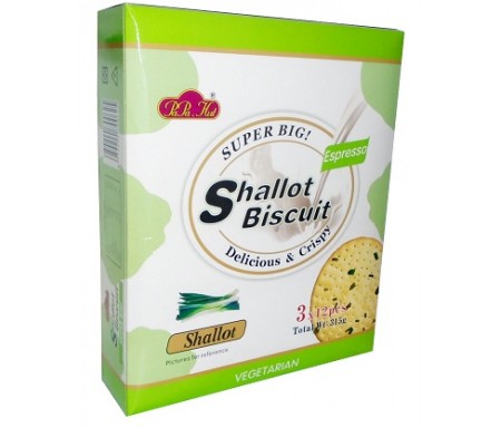 PAPA HUT (VEGETARIAN) SHALLO BISCUIT- 3 X 12PCS - 315G