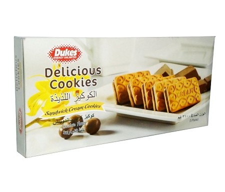 DUKES DELICIOUS COOKIES (CHOCOLATE) - 310G