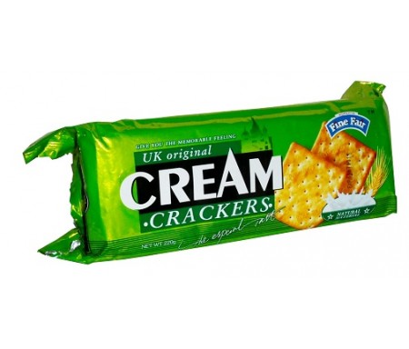 FINE FAIR CREAM CRACKERS - 220G