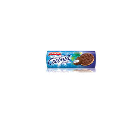 DEVON CHOCOLATE-COATED COCONUT BISCUIT - 200G