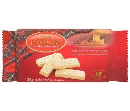 ROYAL EDINBURGH SCOTTISH SHORTBREAD - 125G