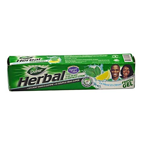 green gel toothpaste