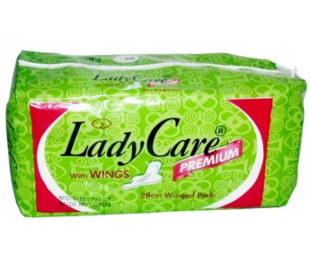 Lady Care Sanitary Pad With Wings Premiu