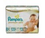 PAMPERS PREMIUM CARE - 3 MINI - 36 COUNTS