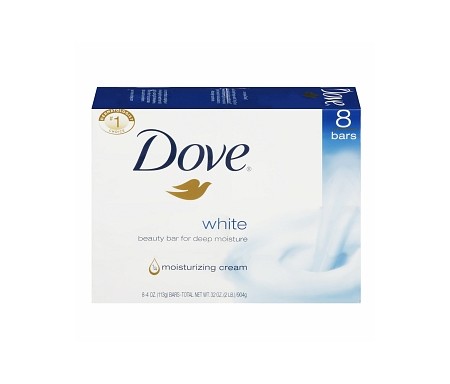 DOVE WHITE BAR 120G