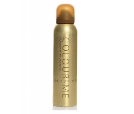 COLOUR ME - GOLD BODY SPRAY 150ML 