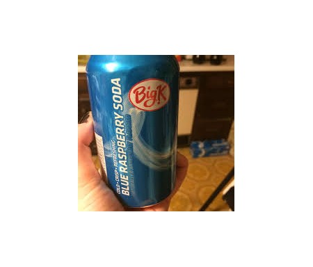 BIGK BLUE RASPBERRY SODA 354ML