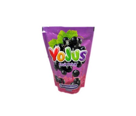 YOJUS FRUIT DRINK BLACKCURRANT200ML