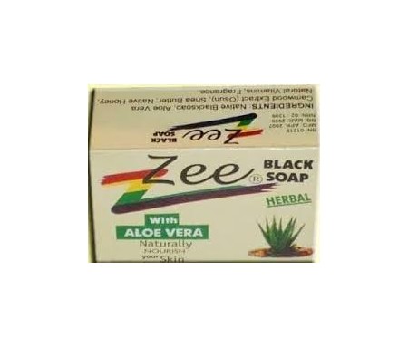 ZEE BLACK ALOE VERA SOAP 85G