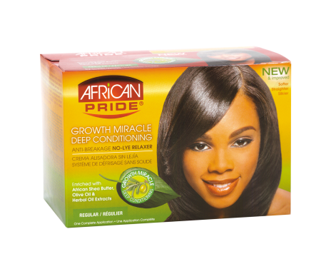 AFRICAN PRIDE GROWTH MIRACLE DEEP COND. RELAXER R