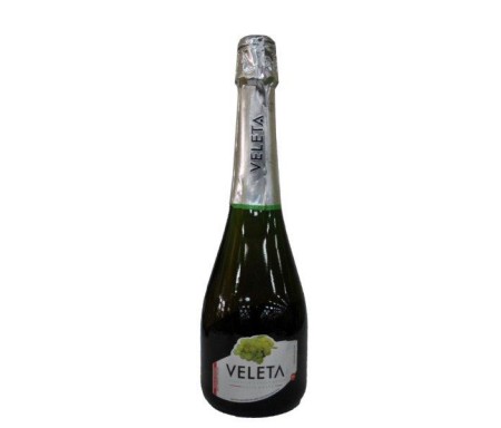 VELETA SPARKLING WHITE GRAPE FRUIT DRINK 75CL