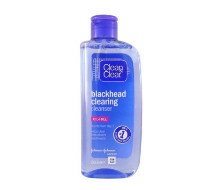 CLEAN & CLEAR BLACKHEAD CLEARING CLEANSER OIL-FREE 200ML