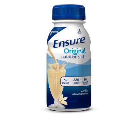 ENSURE ORIGINAL NUTRITION SHAKE VANILLA 237 ML