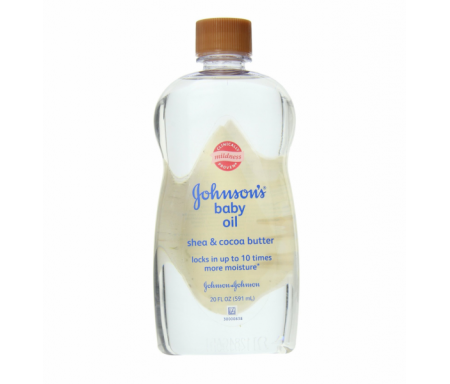 JOHNSON'S BABY OIL SHEA & COCOA BUTER 414ML