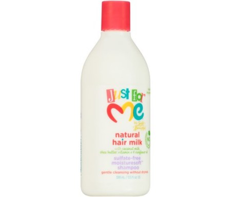 SOFT & BEAUTIFUL JUST FOR ME NATURAL HAIR MILK SULFATE-FREE MOIST. CONDITIONING SHAMPOO 399ML 