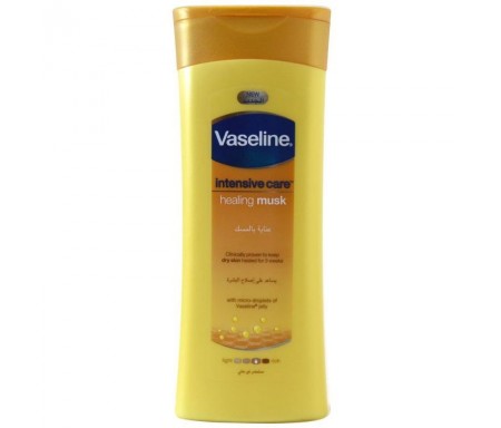 VASELINE INTENSIVE CARE HEALING MUSK 400ML 