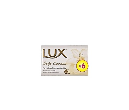 PKT LUX SOFT CARESS SOAP 65G X6