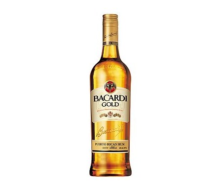 BACARDI GOLD WHISKY ORIGINAL PREMIUM CRAFTED RUM 100CL