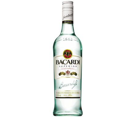 BACARDI SUPERIOR ORIGINAL PREMIUM WHISKY 100CL