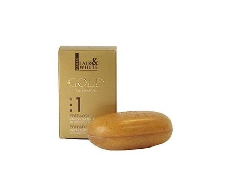 FAIR & WHITE GOLD ULTIMATE 1 EXFOLIATING ARGAN REVITALIZING & SOOTHING SOAP 200G