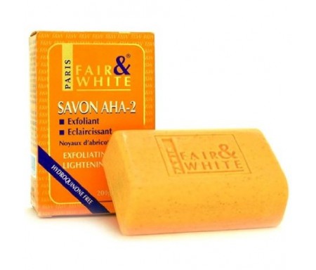 FAIR & WHITE AHA-2 EXFOLIATING & UNIFYING SOAP 200G